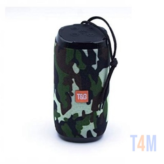 ALTAVOZ PORTÁTIL TG-152 AUX/USB/TARJETA DE MEMORIA CAMUFLADO